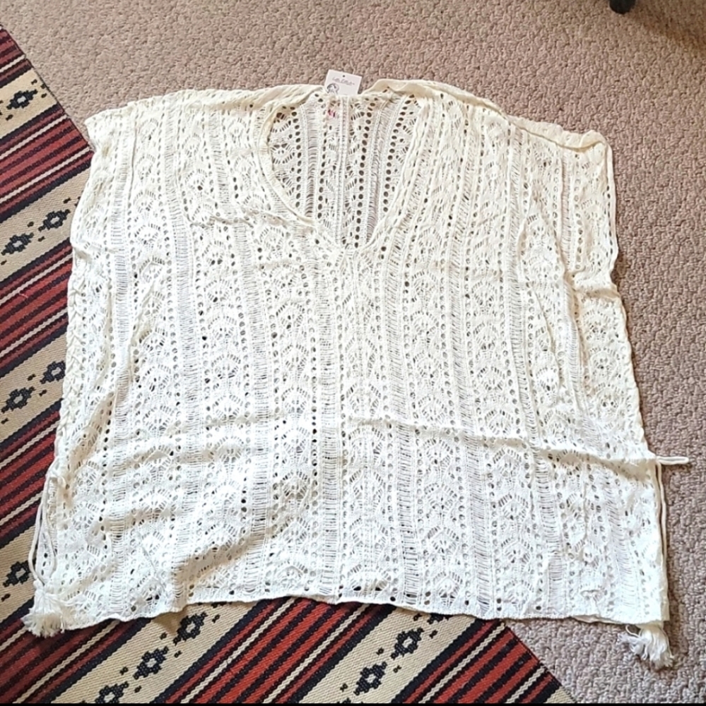 Lulla Crochet Swim Coverup